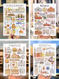 City ICONS (Marzamemi, Roma, Firenze, Venezia)