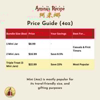 Image 3 of [Save 15%] Mini Chili Garlic Hot Sauce (4oz) - Triple Treat