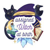 Image 1 of Sticker "Assigned witch at birth"