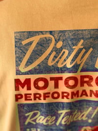 Image 4 of POSTER TEE STAMP RED BLEU