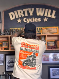 Image 1 of POSTER TEE STAMP BLACK ORANGE