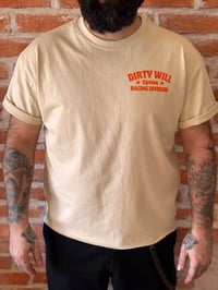 Image 2 of POSTER TEE STAMP BLACK ORANGE