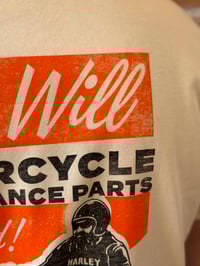 Image 4 of POSTER TEE STAMP BLACK ORANGE