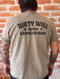 Image 3 of TEE SHIRT KHAKI WASHED CORE LOGO