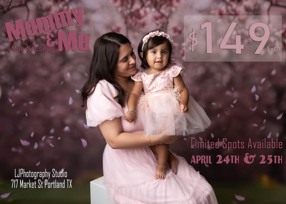 Image of Falling Magnolias Mommy & Me Mini Sessions