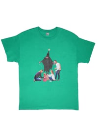 Image 1 of CHRISTMAS TEE - KELLY GREEN