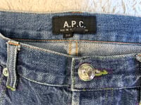 Image 3 of APC a.p.c. Standard Japan-made indigo dyed selvedge jeans, size 36 (fits 33)