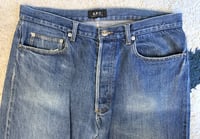 Image 2 of APC a.p.c. Standard Japan-made indigo dyed selvedge jeans, size 36 (fits 33)