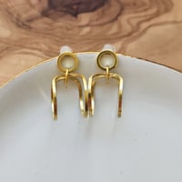 Image 7 of Huggy Hoops and Dangles