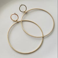 Image 2 of Huggy Hoops and Dangles