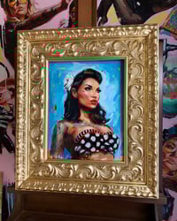 Image 4 of 'WHITE FLOWER' Original Oil Painting