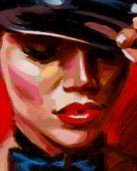 Image 3 of 'AROUND MIDNIGHT' Original Oil Painting