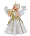 9in Angel with Harp