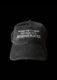 Image 1 of DEGENERATES 6-PANEL VELVET HAT