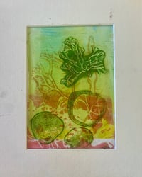 Image 4 of Gelliprinting with Seaweed on 11/07/26 at Clevedon Craft Centre  