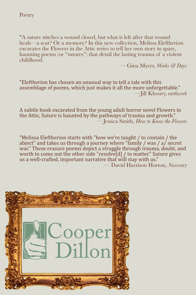 Image of Suture by Melissa Eleftherion