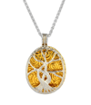 Keith Jack Jewelry Sale SILVER AND 22K GOLD GILDING TREE OF LIFE 4-WAY PENDANT