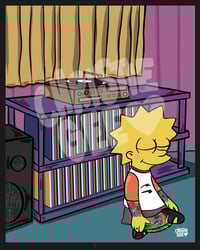 Image 2 of Lisa Listening To Her Vinyl 