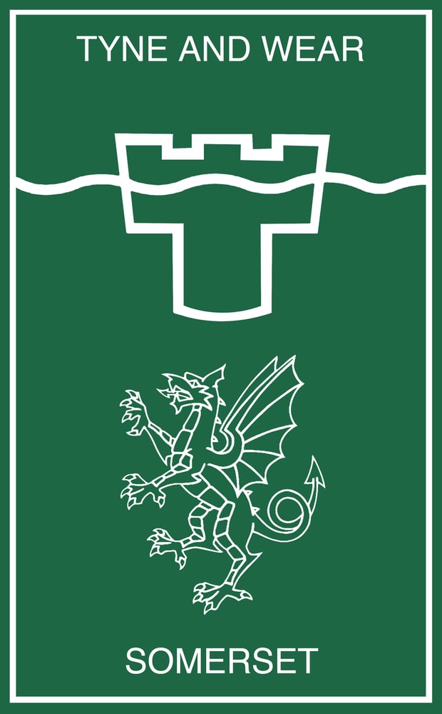 Image of Ceremonial County Tapes Vol.XXII - Tyne & Wear | Somerset  (pre-order)