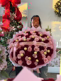 Image 2 of 100 Roses & Ferreros 