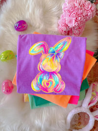 🌈 Pastel Pop Bunny Tee