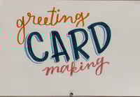 Hand Lettering Workshop with Holly