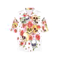 Image 2 of women's All Over Print Hawaiian Shirt SUGAR, SUGAR