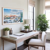 Image 3 of CLEARANCE - Harbor Vibrance | Union Wharf, Portland Maine