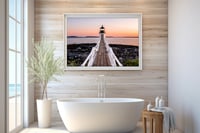 Image 3 of CLEARANCE - Leading Light | Marshall Point Lighthouse, Port Clyde Maine