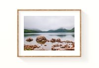 Image 1 of CLEARANCE - Misty Reflections | Jordan Pond, Acadia National Park