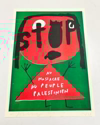 Print STOP AU MASSACRE DU PEUPLE PALESTINIEN
