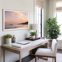 Image 2 of CLEARANCE - Sunset Soar | Higgins Beach, Scarborough Maine