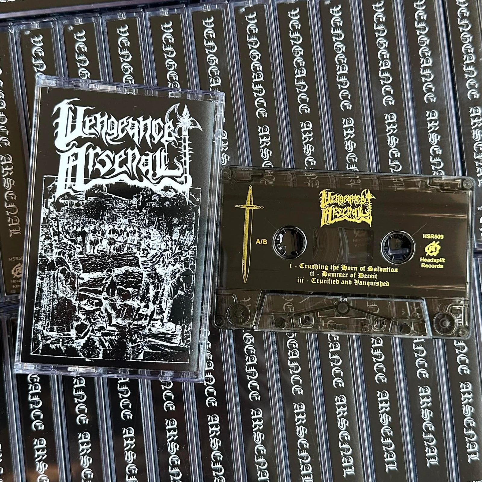 Vengeance Arsenal - Crushing The Horn of Salvation cassette