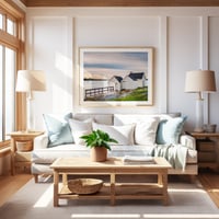 Image 5 of CLEARANCE - When There Were Three | Willard Beach Shacks, Willard Beach, South Portland Maine