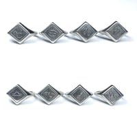 Image 1 of Horoscope signet rings in sterling silver (limited edition prototypes)