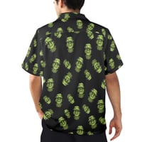 Image 5 of Men's All Over Print Hawaiian Shirt FRANKENSTYLE