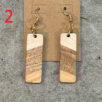 Image 2 of Hardwood Earring 1-5 