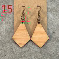Image 5 of Hardwood Earring 11-15