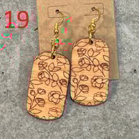 Image 4 of Hardwood Earring 16-20