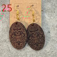 Image 5 of Hardwood Earring 21-25