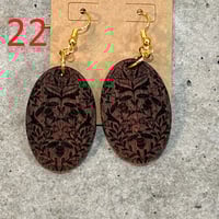 Image 2 of Hardwood Earring 21-25