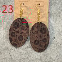 Image 3 of Hardwood Earring 21-25