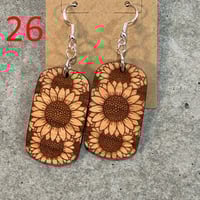 Image 1 of Hardwood Earring 26-30