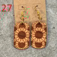 Image 2 of Hardwood Earring 26-30