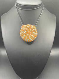 Image 2 of Hollow disc pendant 4