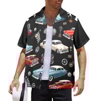 Image 3 of Men's All Over Print Hawaiian Shirt CRUISE CONTROL