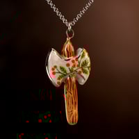Holly Axe Necklace