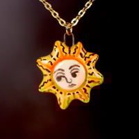 Judgmental Sun Necklace