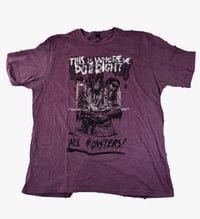 Image 2 of Official DESTROY ALL MONSTERS Shirt! (SIZE XL)