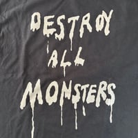 Image 1 of Official DESTROY ALL MONSTERS LOGO Shirt! (SIZE XL)